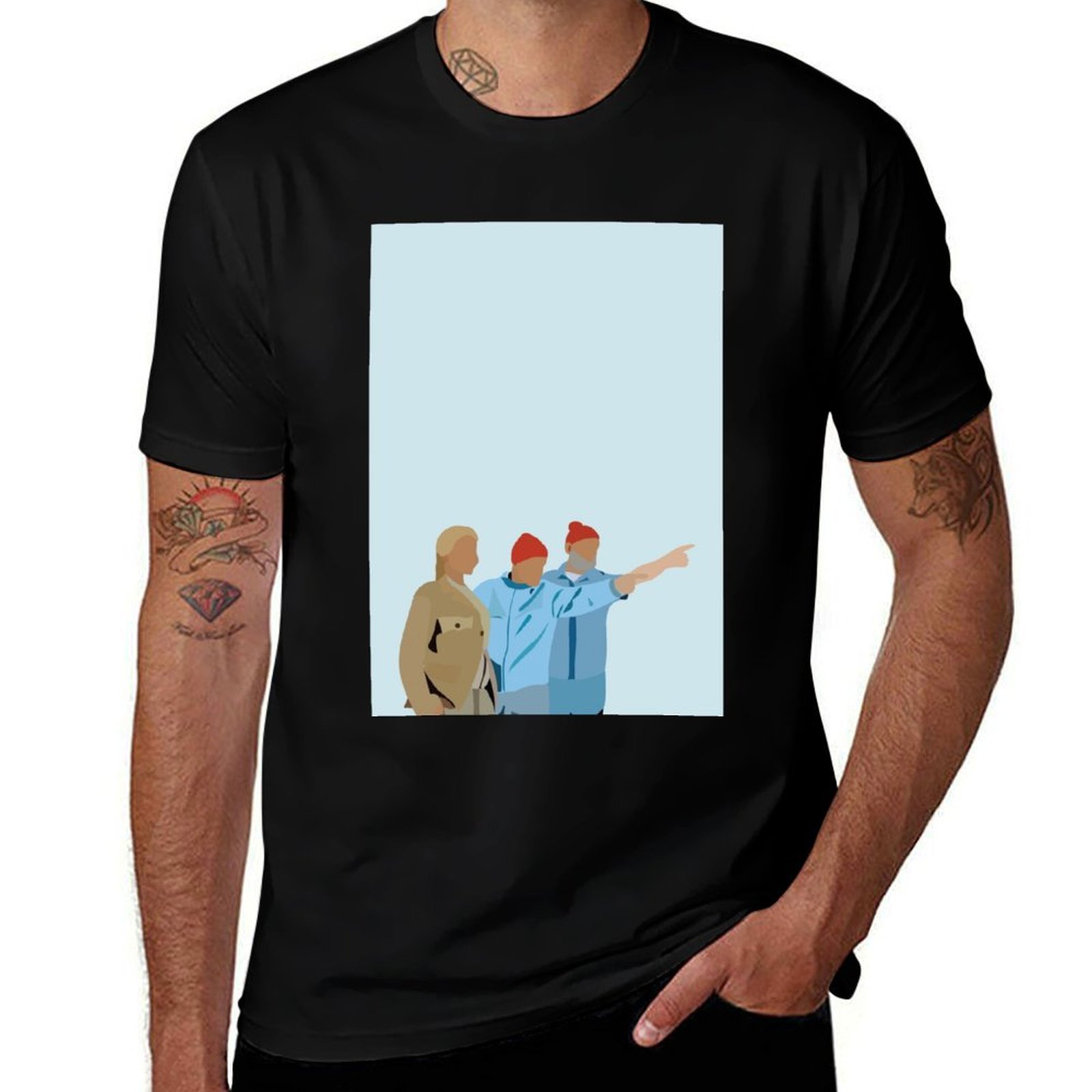 Aquatic Sports Poster - Minimal The Life Aquatic with Steve