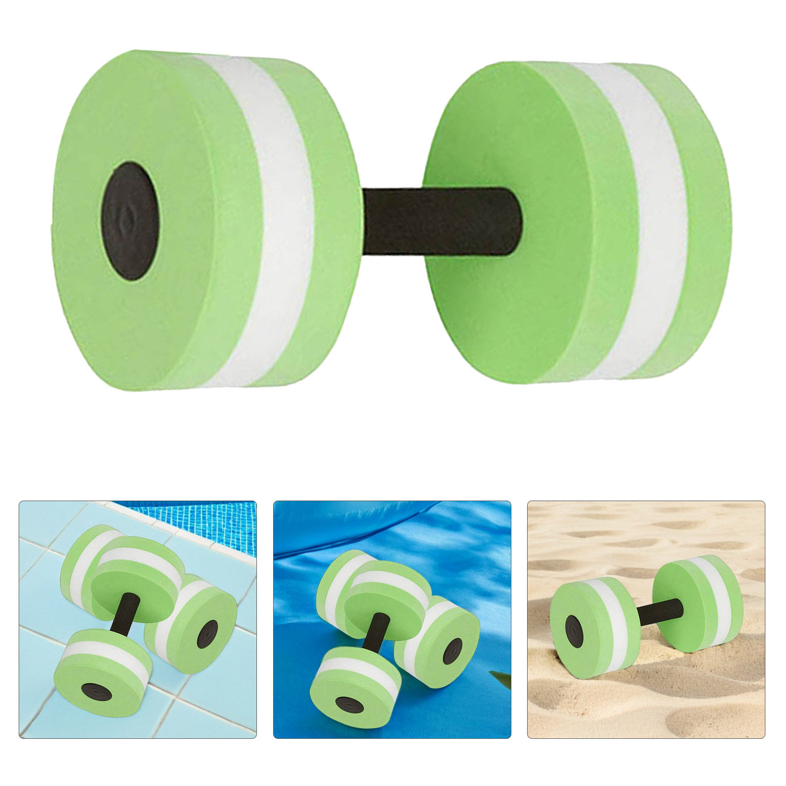 Aquatic Aerobics - 2Pcs Eva Foam Aquatic Barbell Water