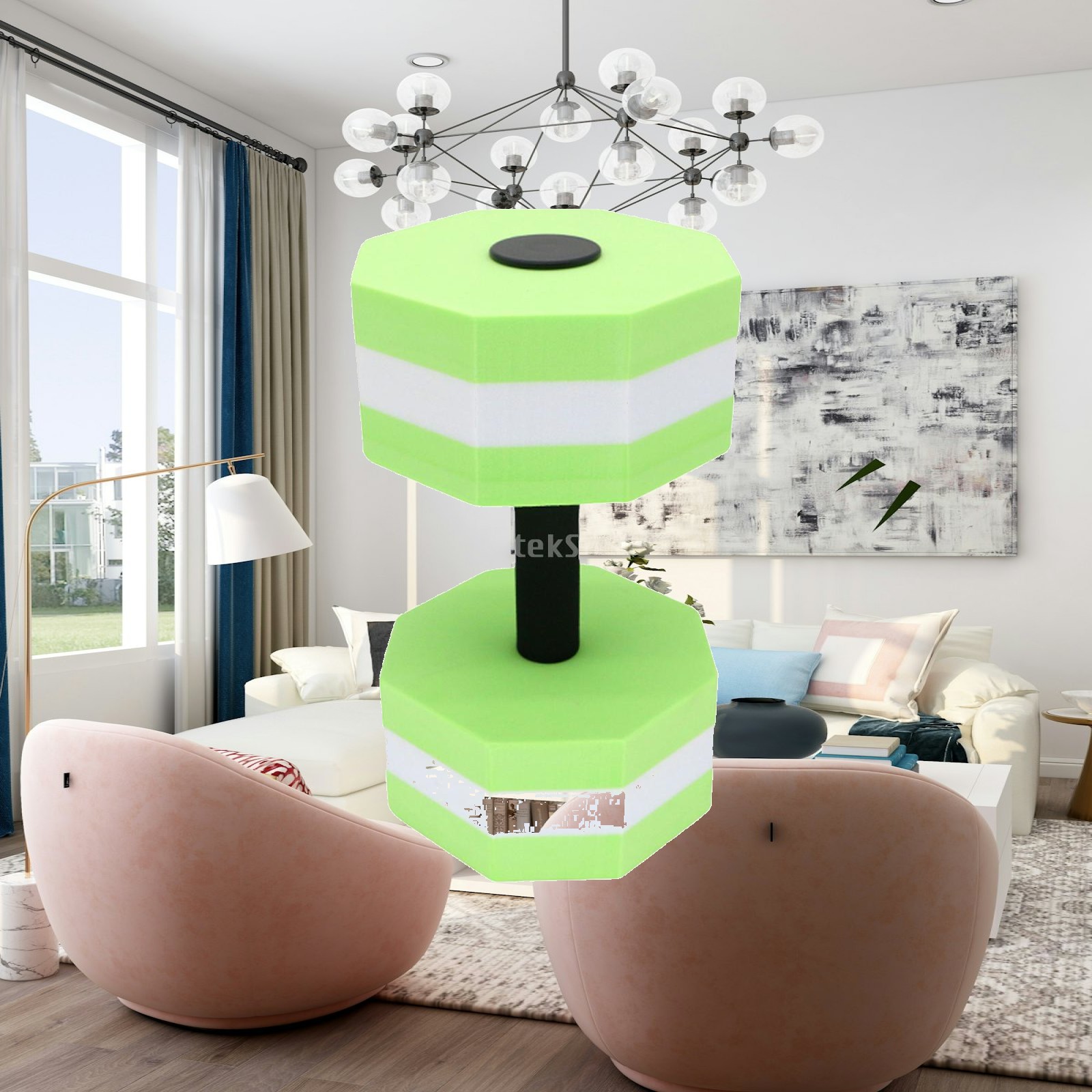 EVA Floating Aquatic Dumbbell  - Aquatic Aerobics review and price